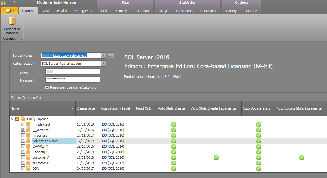 selectingdatabase