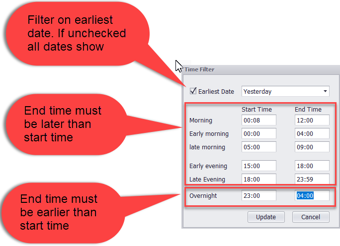 filter times